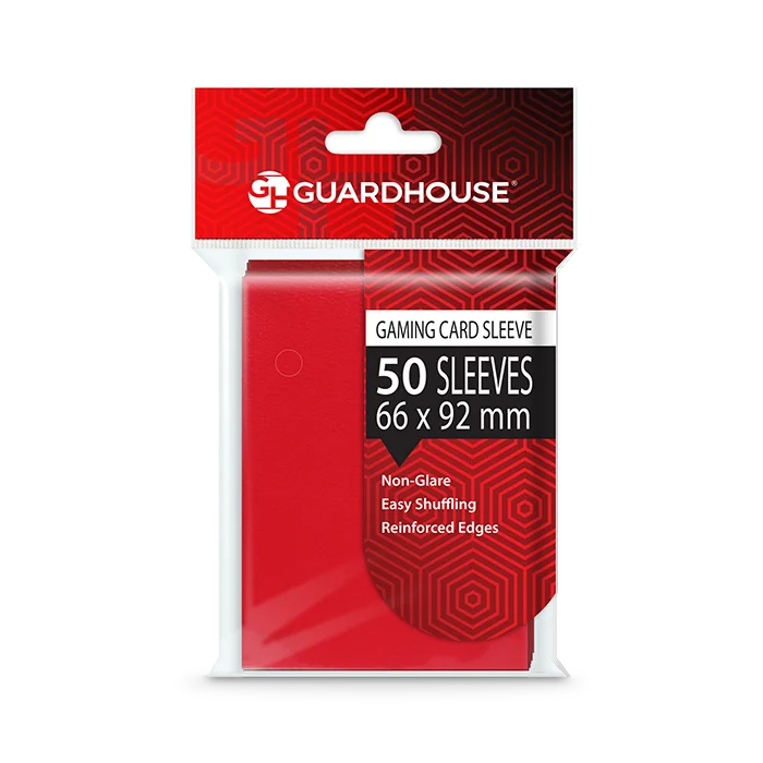Gaming Card Sleeves - Red