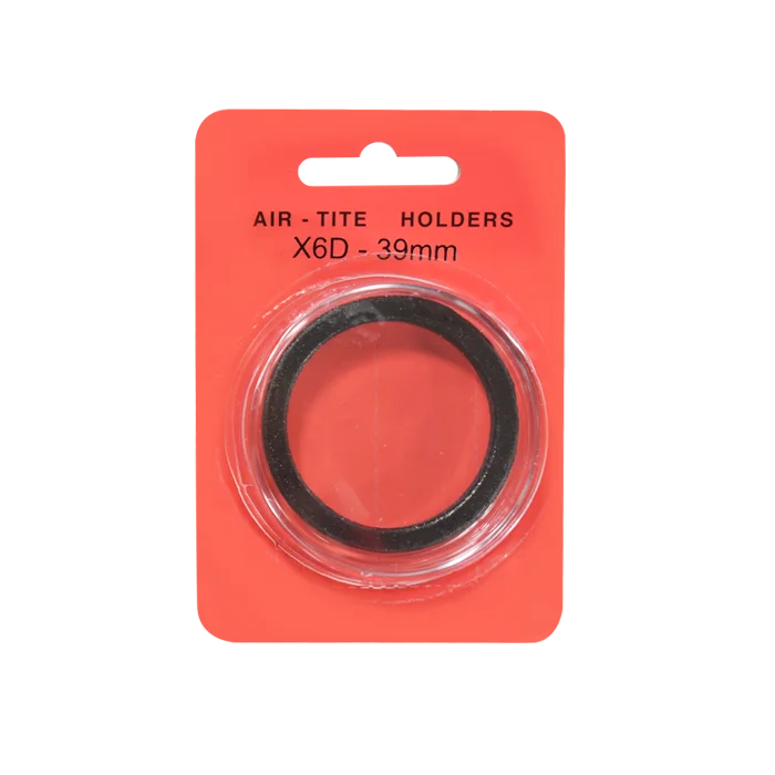 Air Tite Ring Fit High Relief 39mm Retail Package Holders - Model X6D