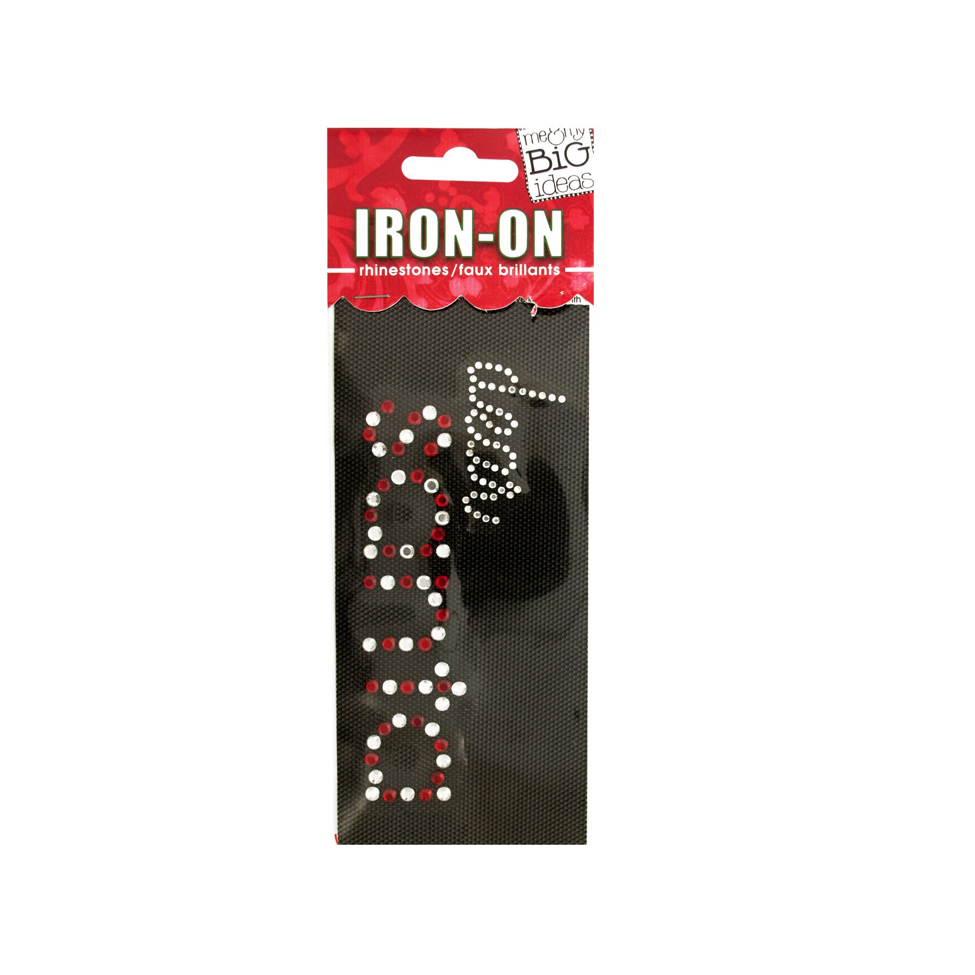 Bulk 78-Pack: 'Dear Santa' Rhinestone Iron-On Transfer