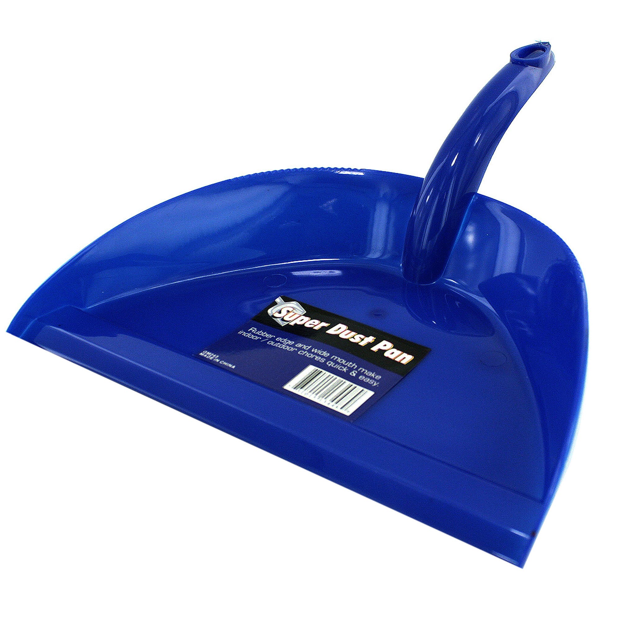 Bulk 24-Pack: Wide Mouth Dust Pan with Angled Edge