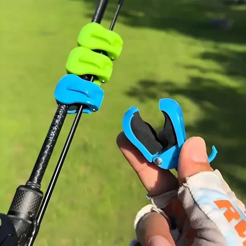 Fishing rod clips for two-piece rods, 2-pack — representative supplier photograph
