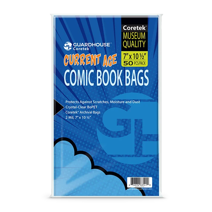 Coretek Comic Book Bag (2mil BoPET) - Current