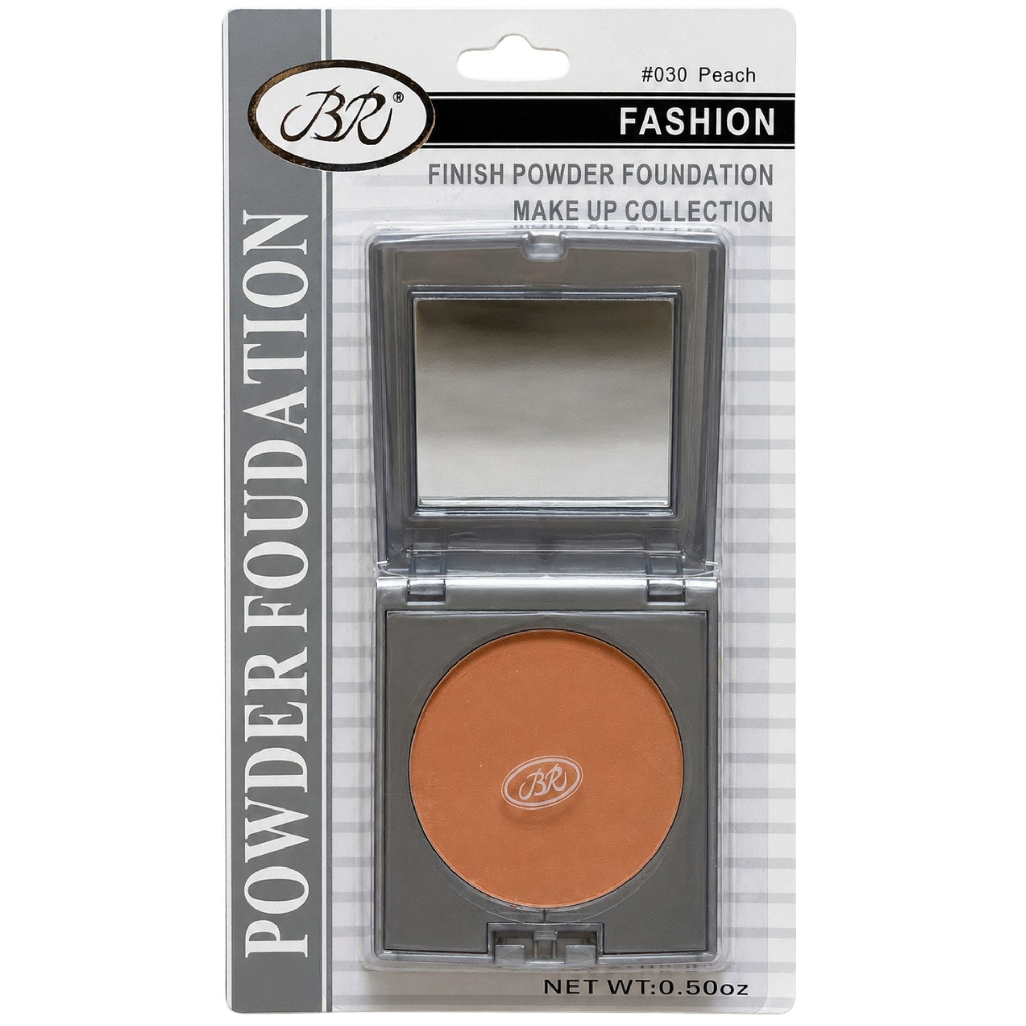 Bulk 36-Pack: BR Powder Foundation in Mirror Case in Peach