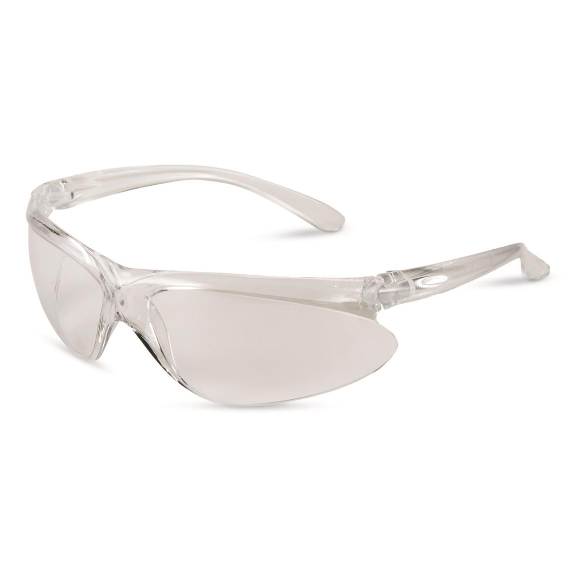 U.S. Military Surplus UVEX A400AF Safety Glasses, 10 Pairs, New