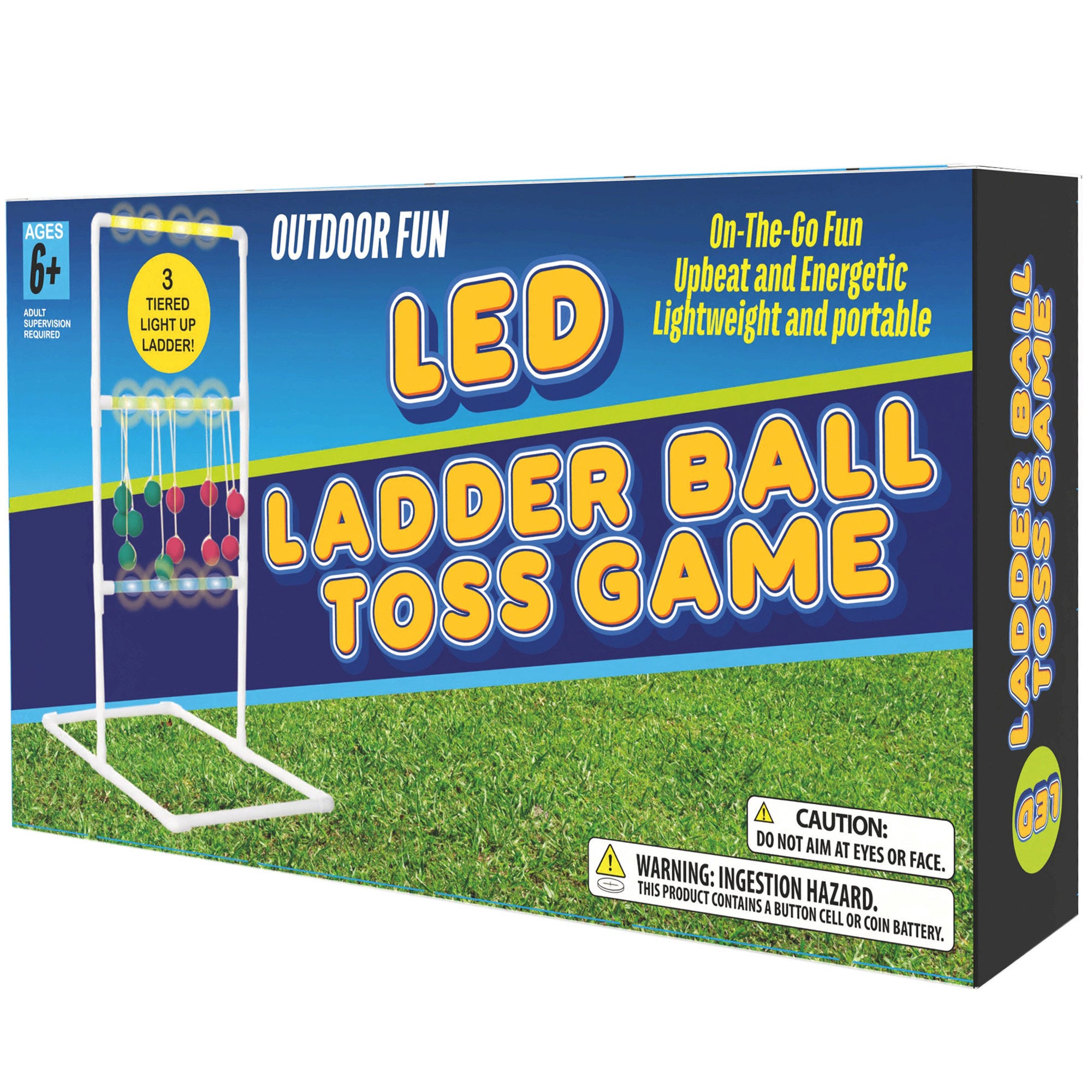 LED Ladder Ball Toss Game Set (pack of 3)