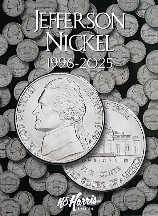 Jefferson Nickels Folder #3: 1996 - 2025
