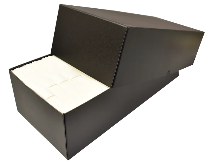 Glassine Storage #5 Box - Holds 3 1/2 x 6 Glassines