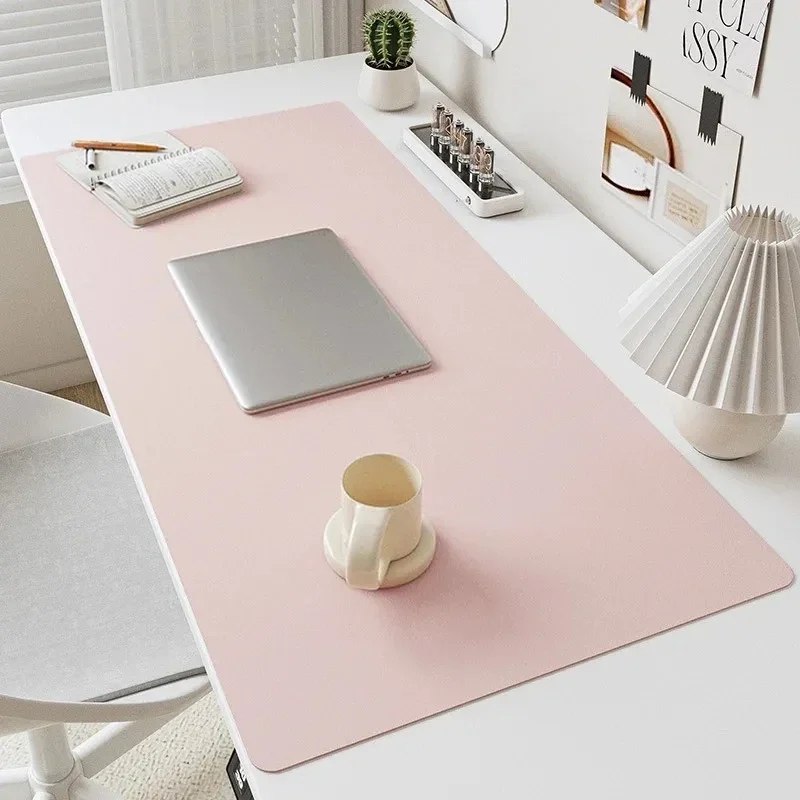 Faux-leather desk mat and large mouse pad, 30 x 60 or 40 x 80 cm — representative supplier photograph