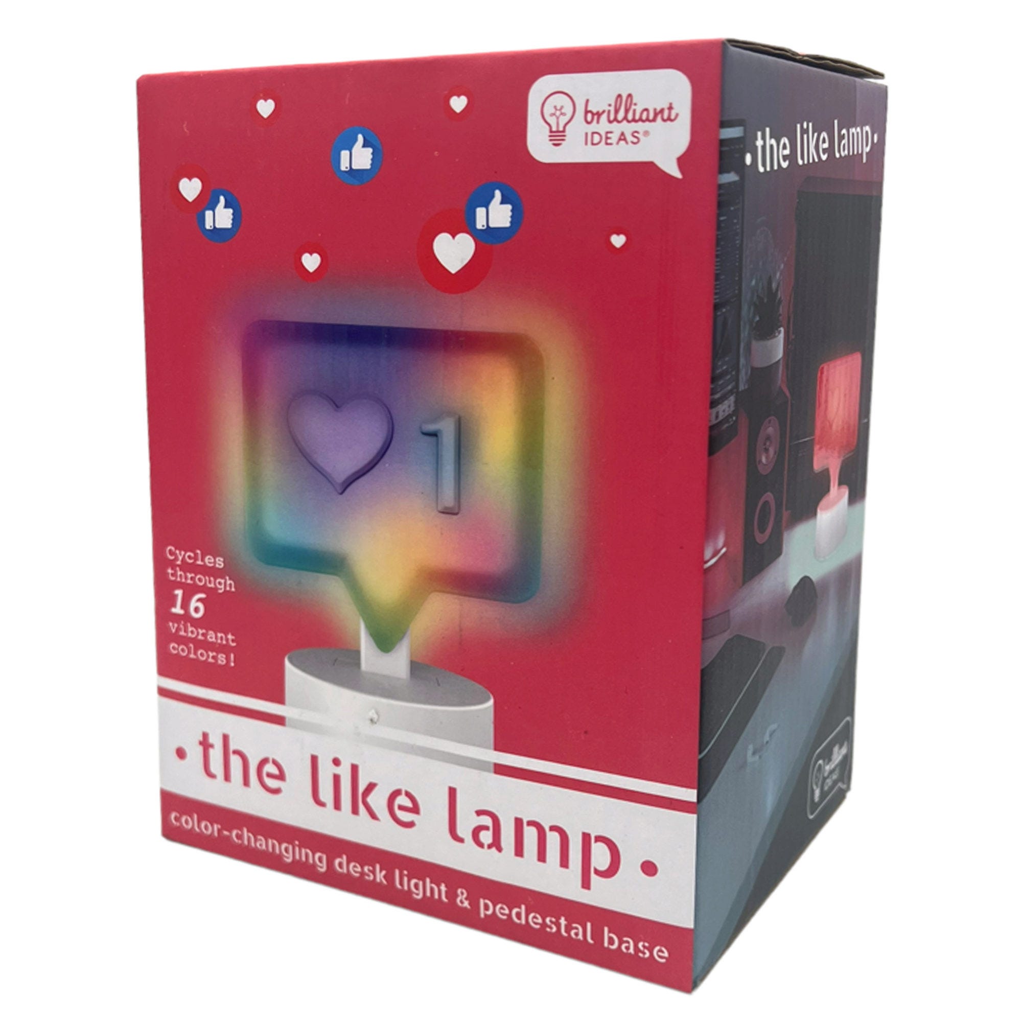 Bulk 12-Pack: Brilliant Ideas Heart Notification LIKE Lamp
