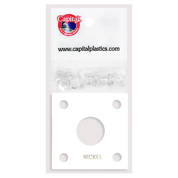 Capital Plastics 144 Coin Holder - Nickel