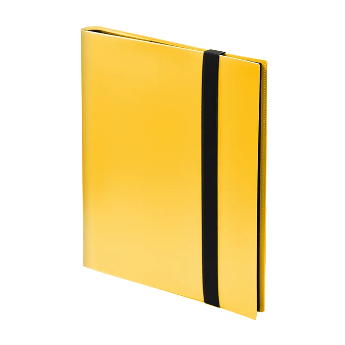 9 Pocket Trading Card Folio - Yellow