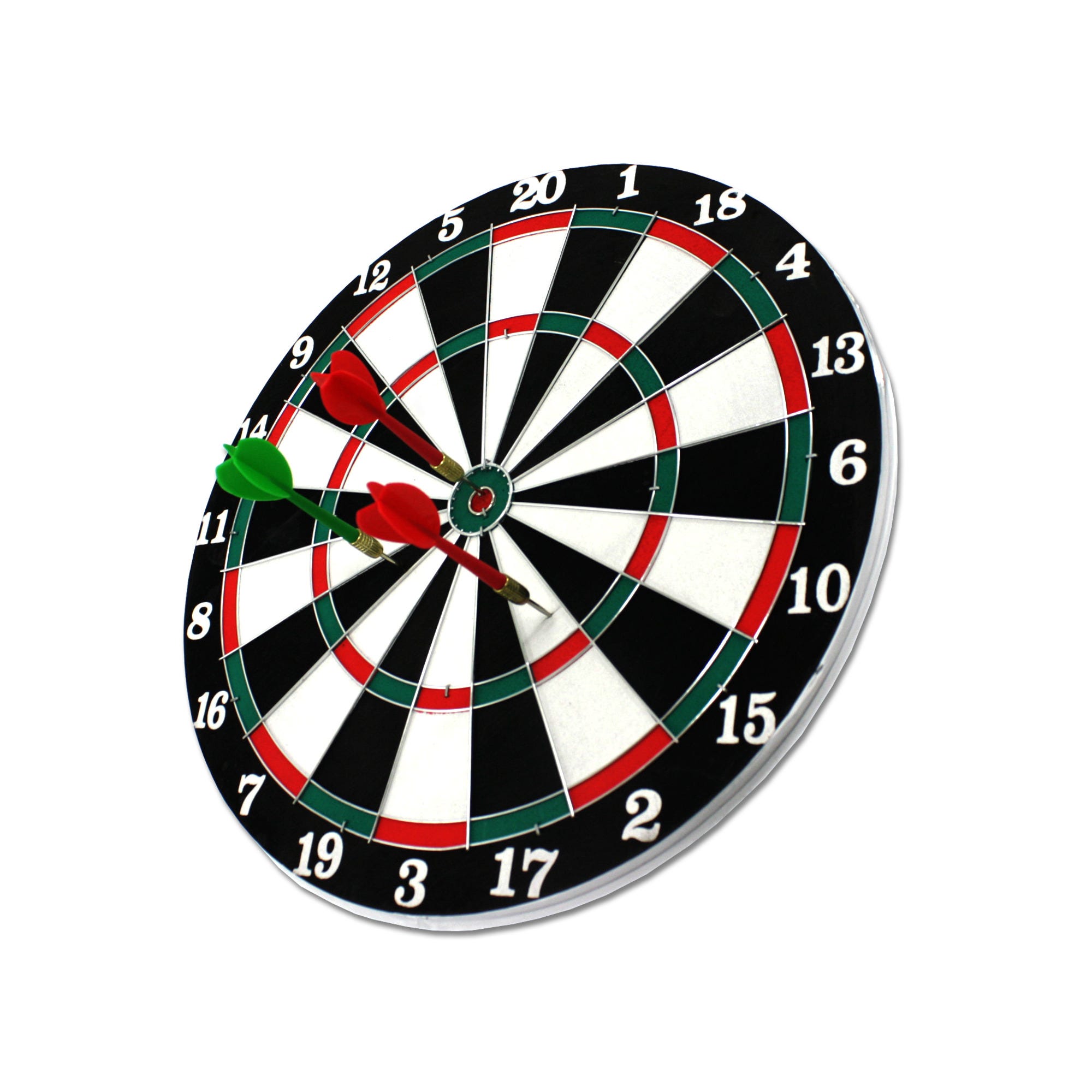 Dartboard with Metal Tip Darts (pack of 4)