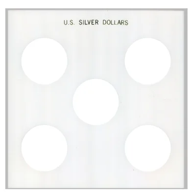 U.S. Silver Dollars (No Dates)(slots 5)