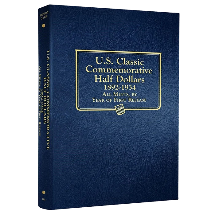U.S. Classic Commemorative Halves Album Vol One, 1892-1934