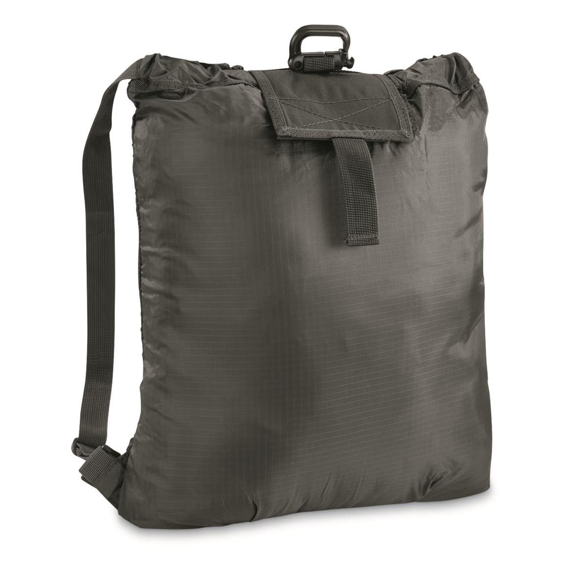 Mil-Tec Roll Up Rucksack — Black