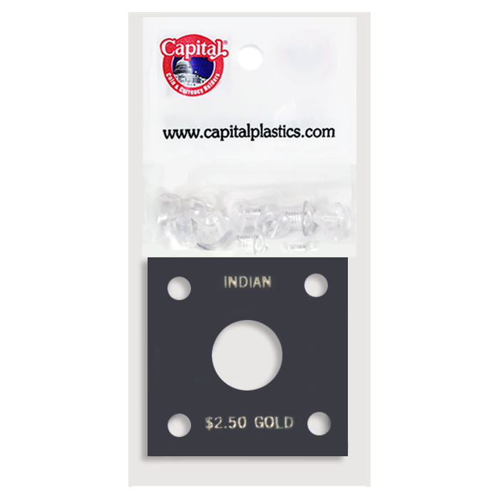Capital Plastics 144 Coin Holder - SPECIAL ORDER - $2.50 INDIAN