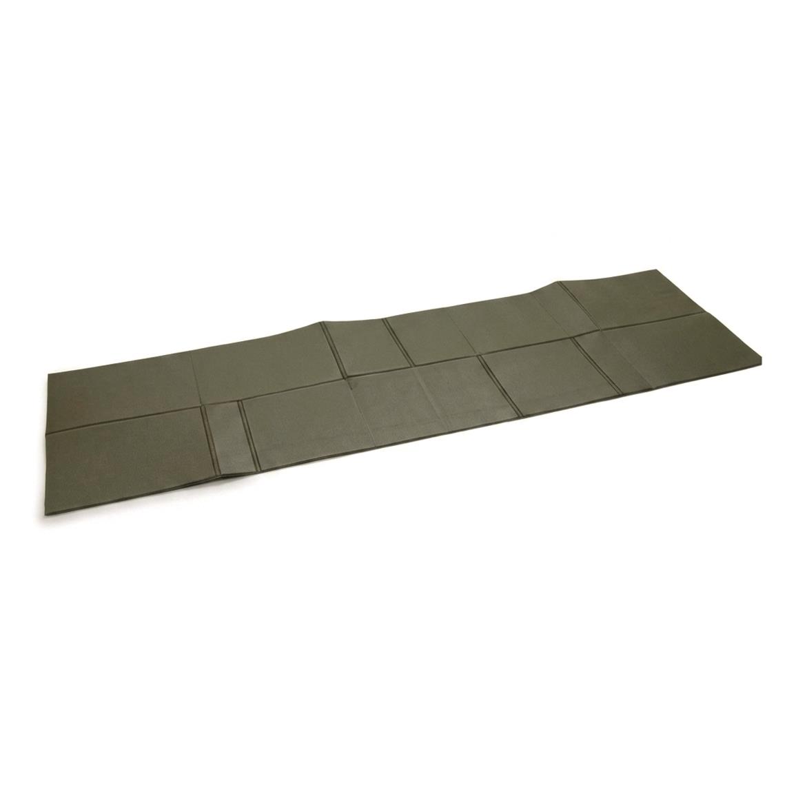 Mil-Tec Folding EVA Sleeping Pad — Olive Drab