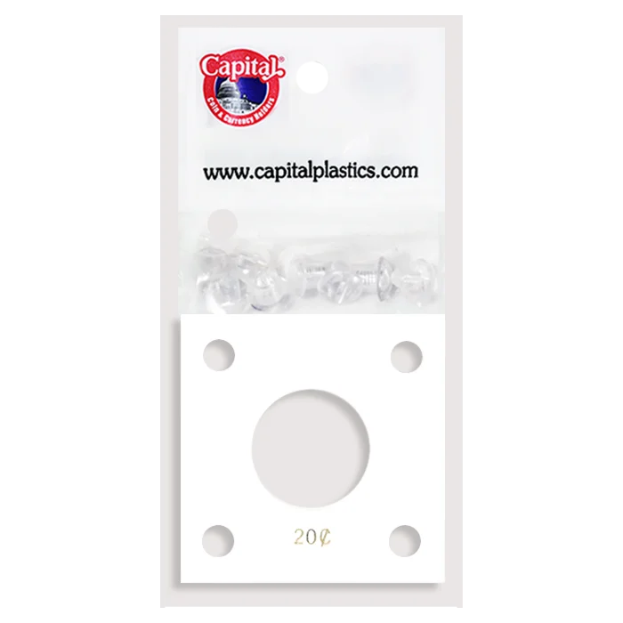 Capital Plastics 144 Coin Holder - 20 Cents