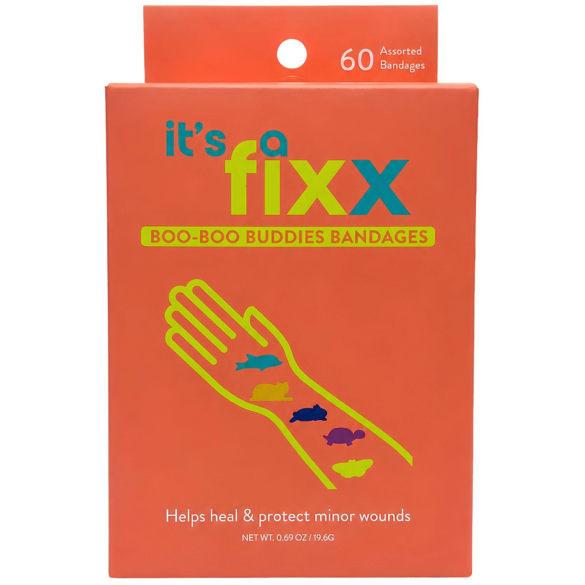 Bulk 22-Pack: It’s a Fixx 60 Count Assorted Healing Boo Boo Buddies Bandages