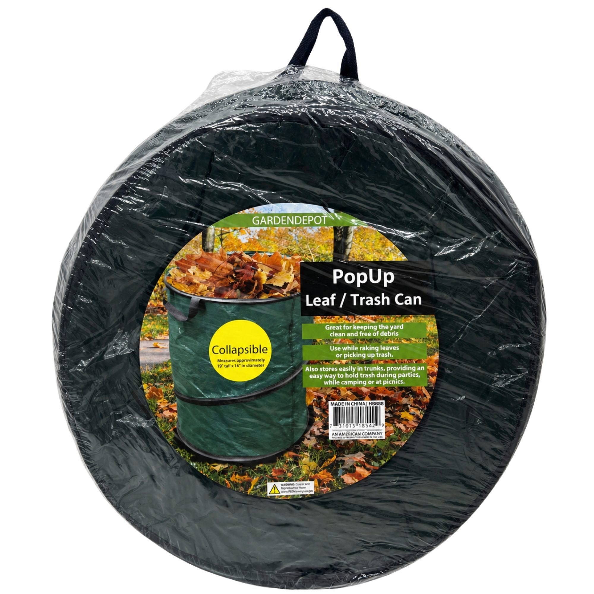 Pop Up Leaf Trash Can (pack of 5)