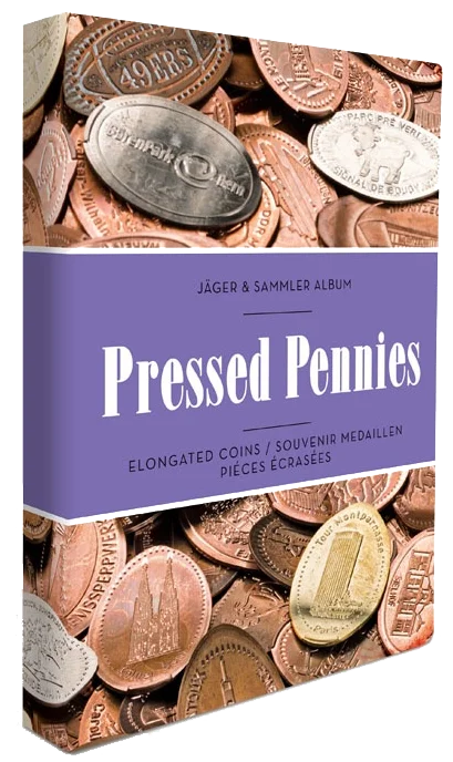 Album for Pressed Pennies Or Elongated Coins