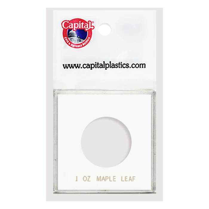 Capital Plastics Krown Coin Holder - 1 oz. Maple