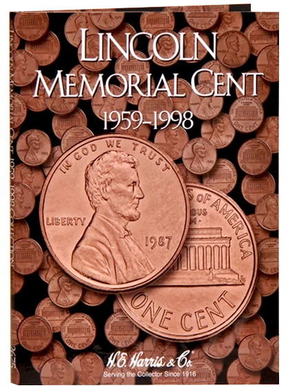Lincoln Memorial Cent Folder #1 1959-1998