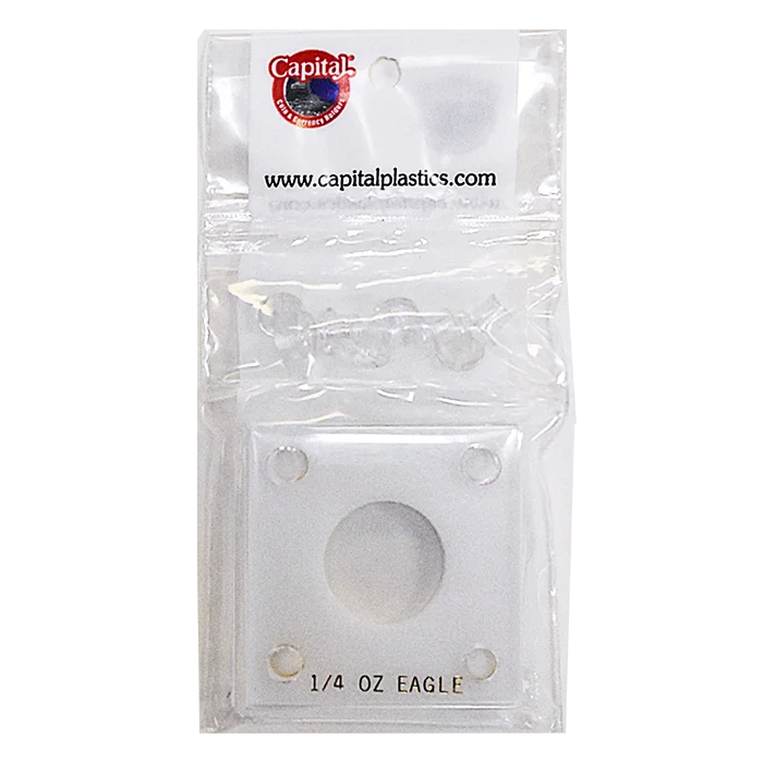 Capital Plastics 144 Coin Holder - 1/4 oz. Gold Eagle