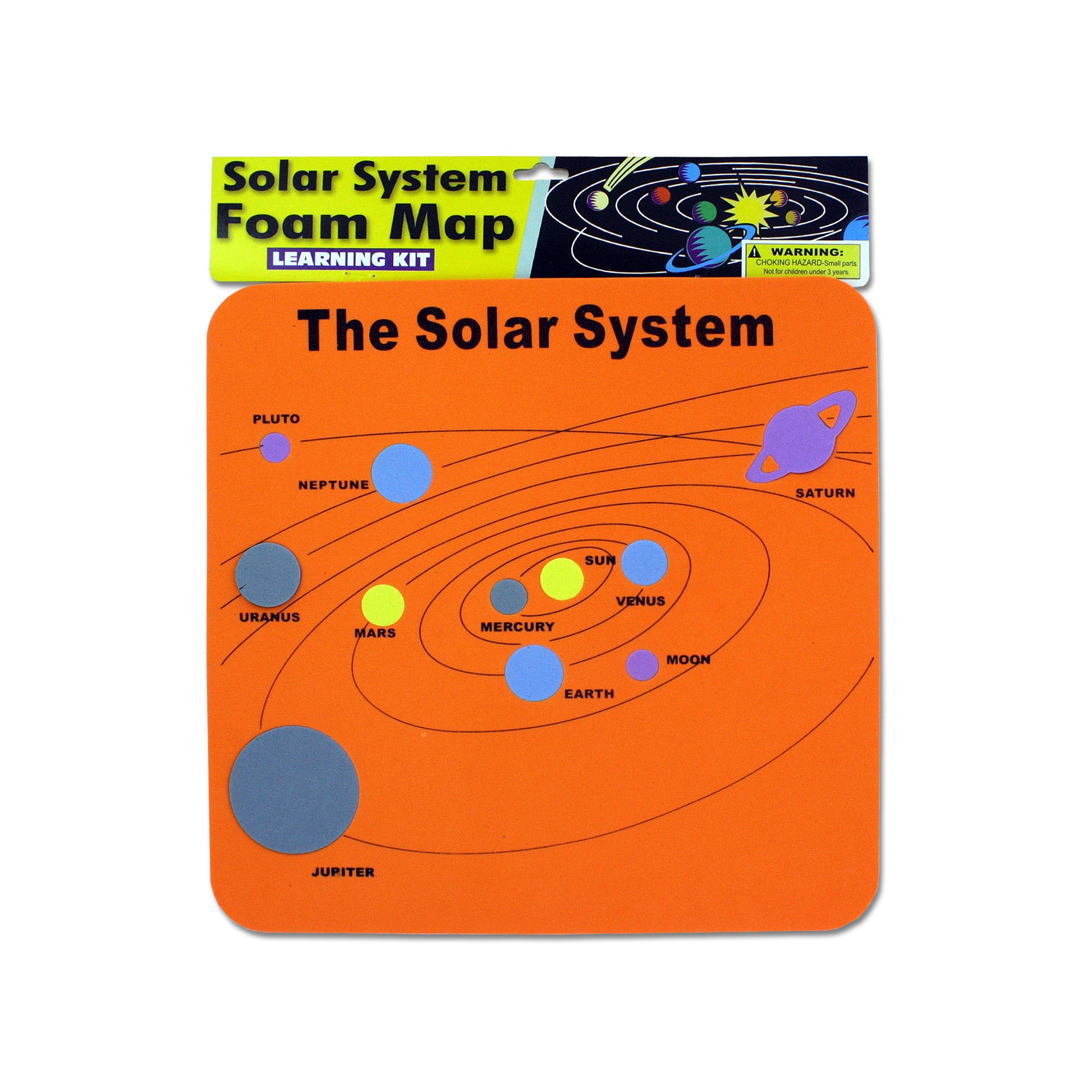 Bulk 24-Pack: Solar System Foam Map Learning Kit