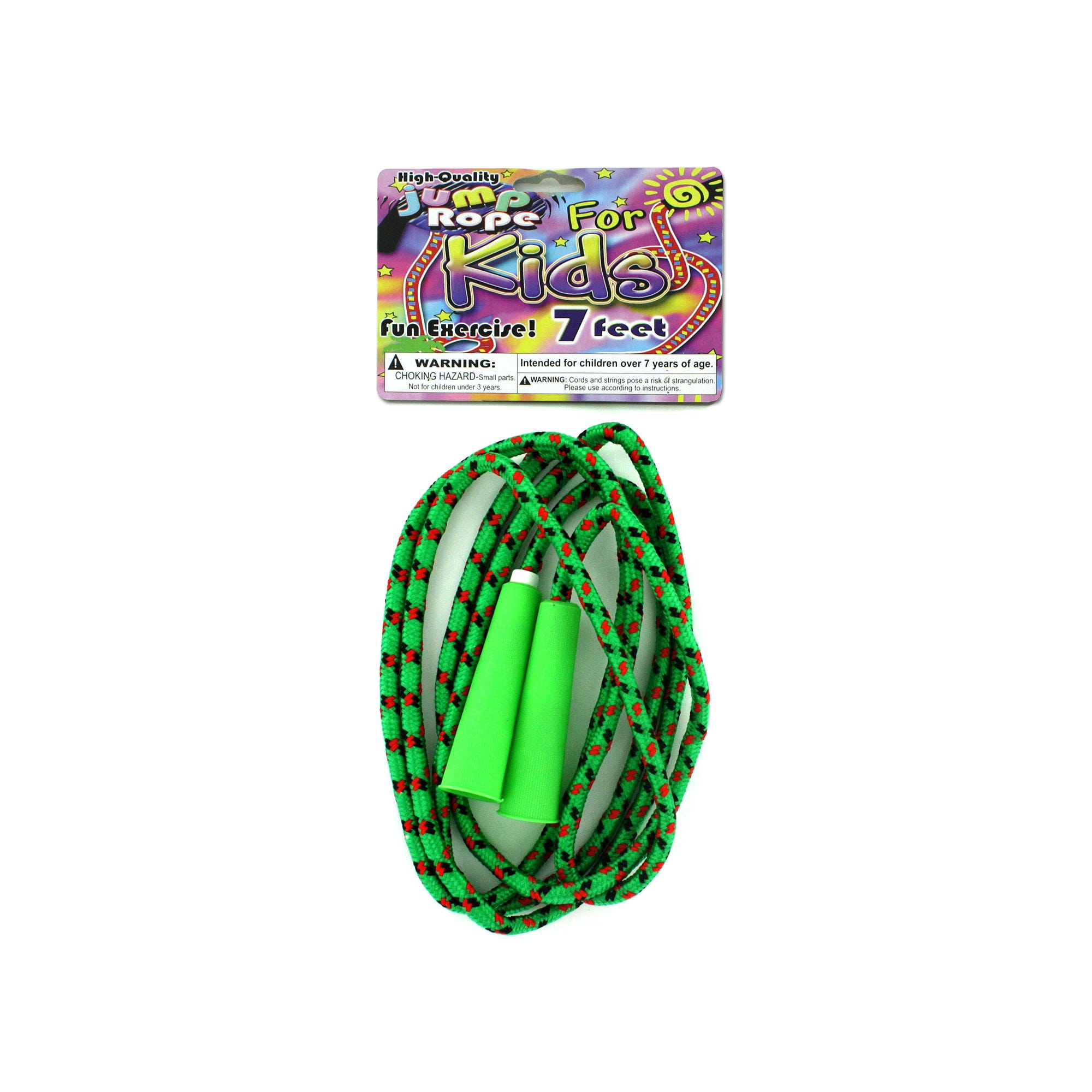 Bulk 24-Pack: Colorful Kids Jump Rope