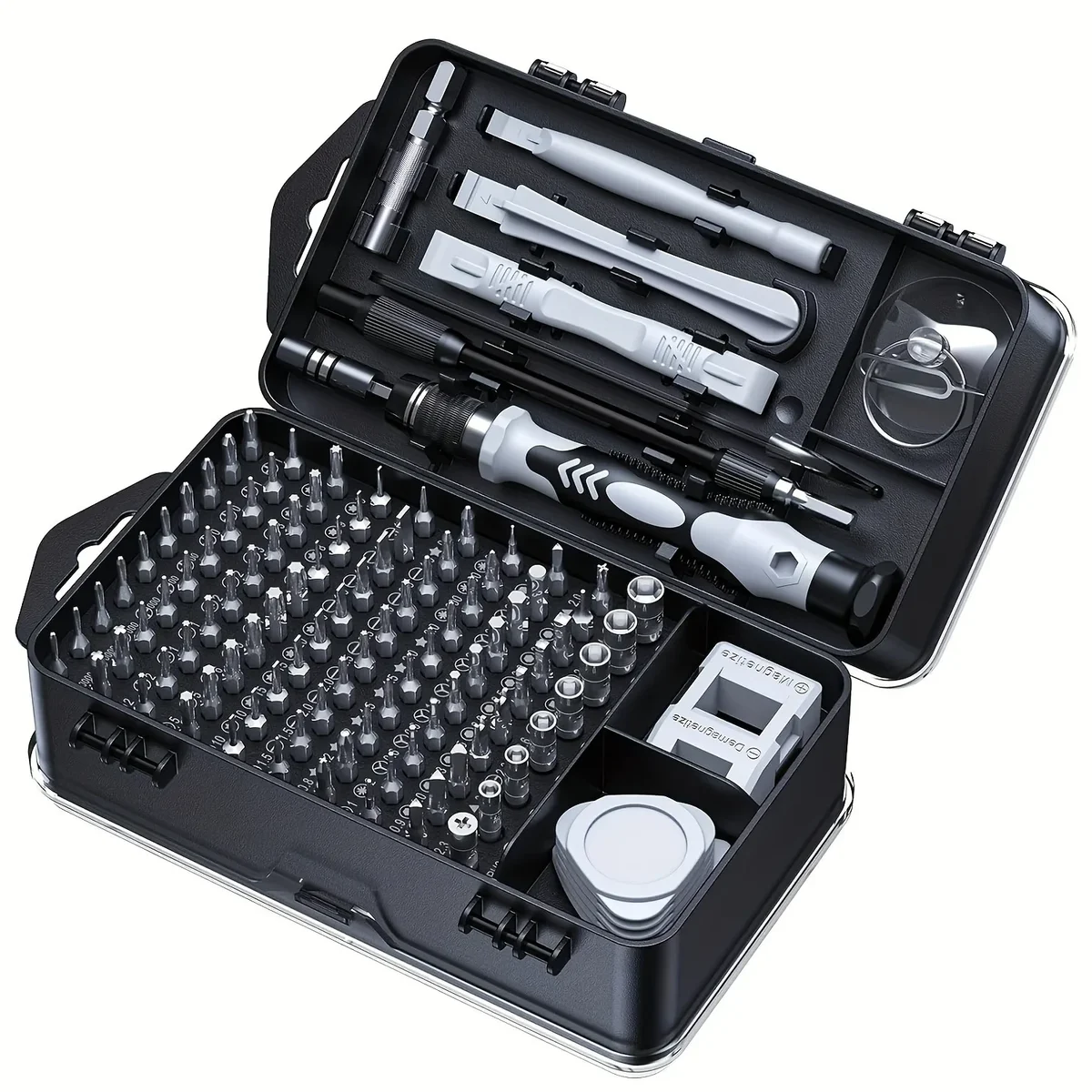 115-in-1 precision screwdriver set in a case