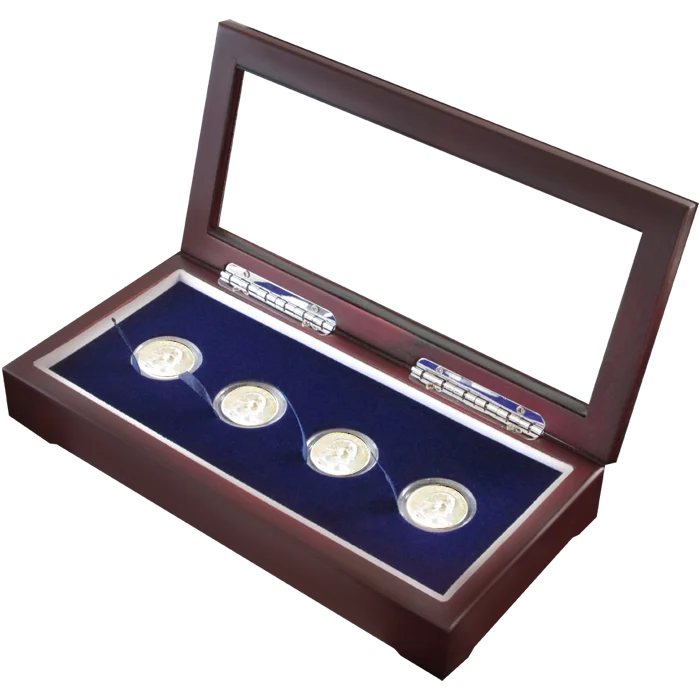 Guardhouse Glass-top Wood Display Box -GH-W1800: (4S)