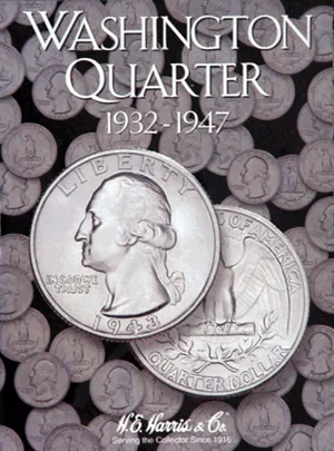 Washington Quarters Folder No. 1 1932-1947