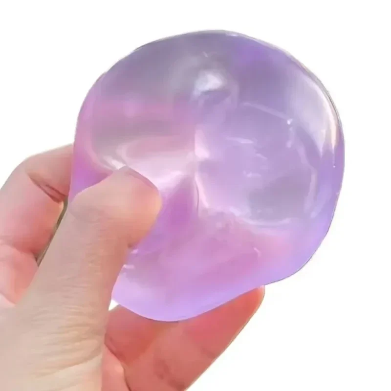 Translucent mochi squeeze toy, soft and stretchy fidget ball — representative supplier photograph