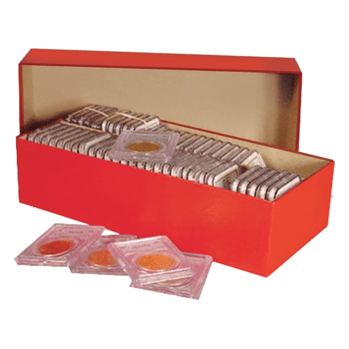 Double Row Slab Box - 12" - Red