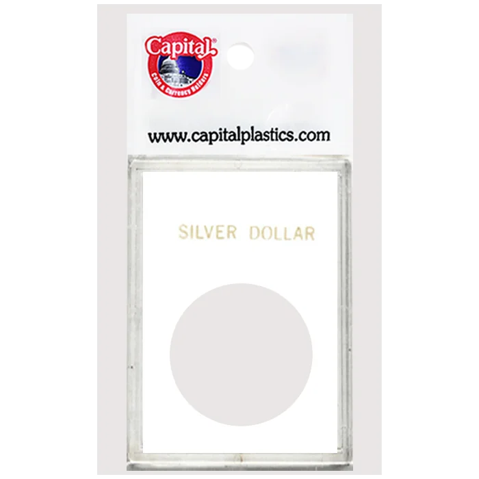 Capital Plastics Caps Coin Holder - Silver $