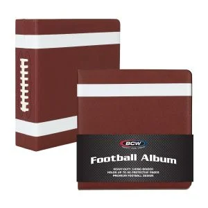 3 in. Album-Football Collectors - Premium Brown