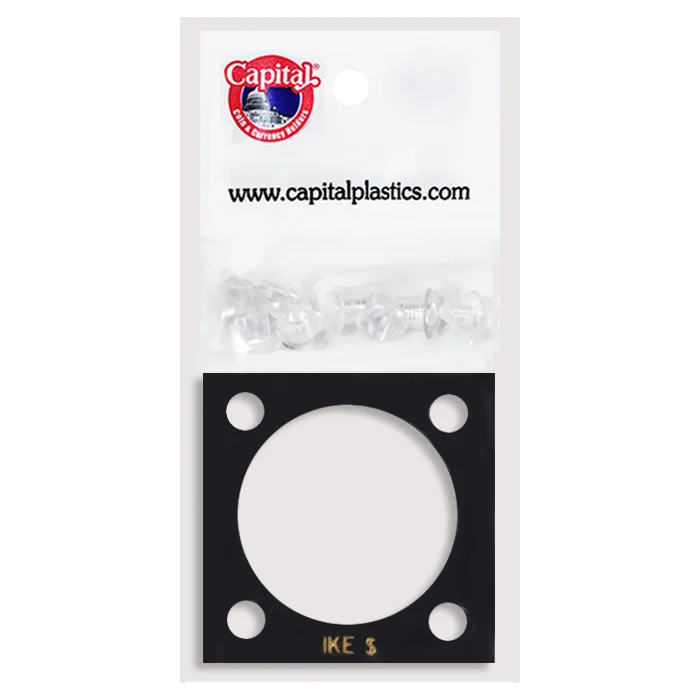 Capital Plastics 144 Coin Holder - Ike $