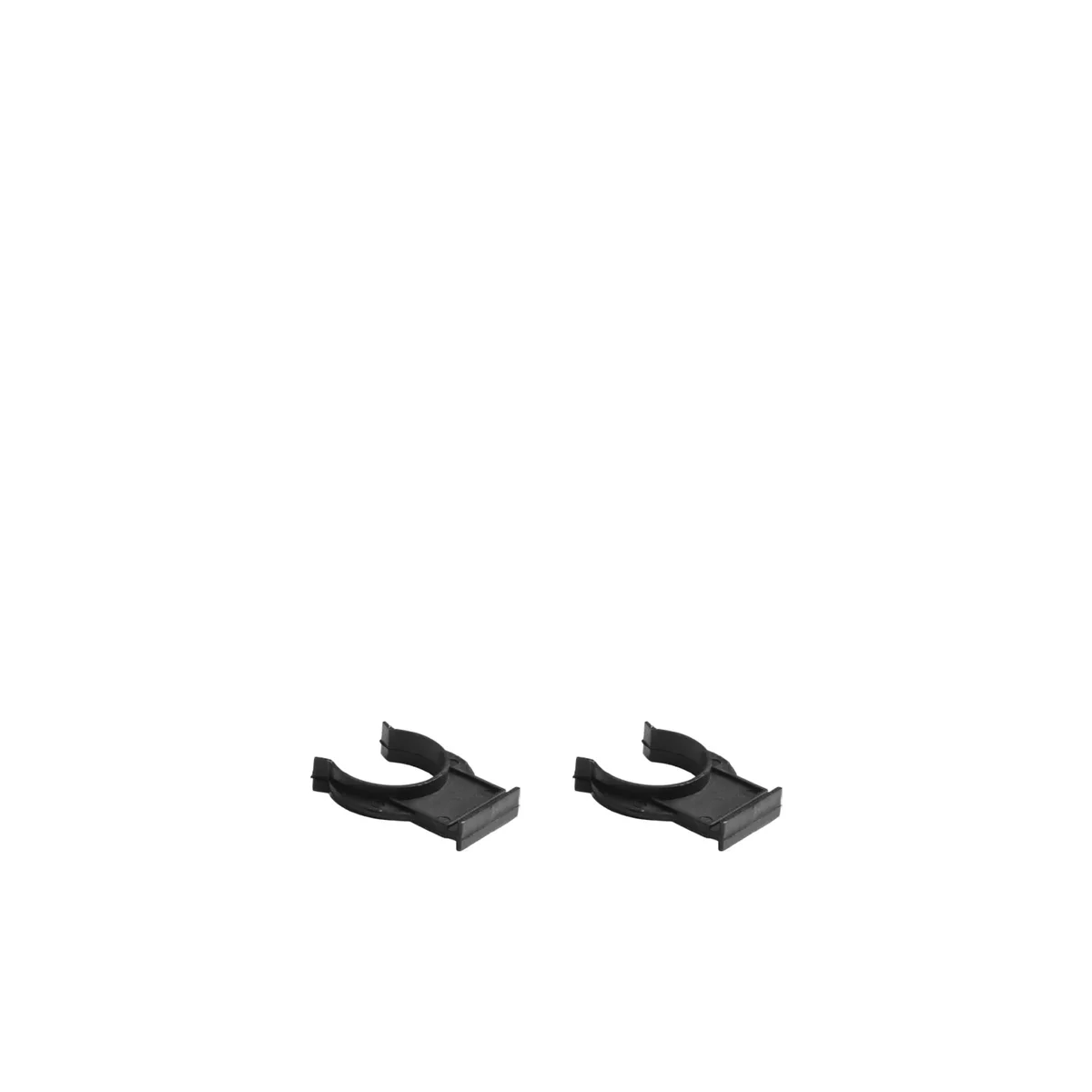 Adjustable plastic cabinet feet with clips, 4 pack, 8 or 10 cm — representative supplier photograph