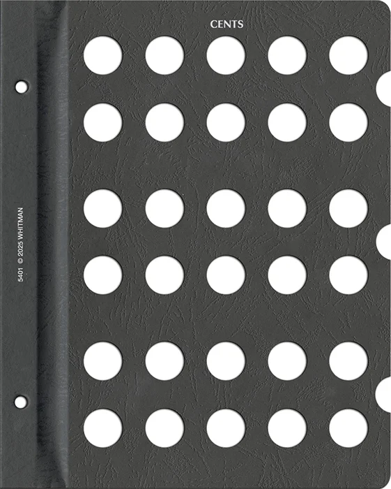 Blank Page, Cent (Black)