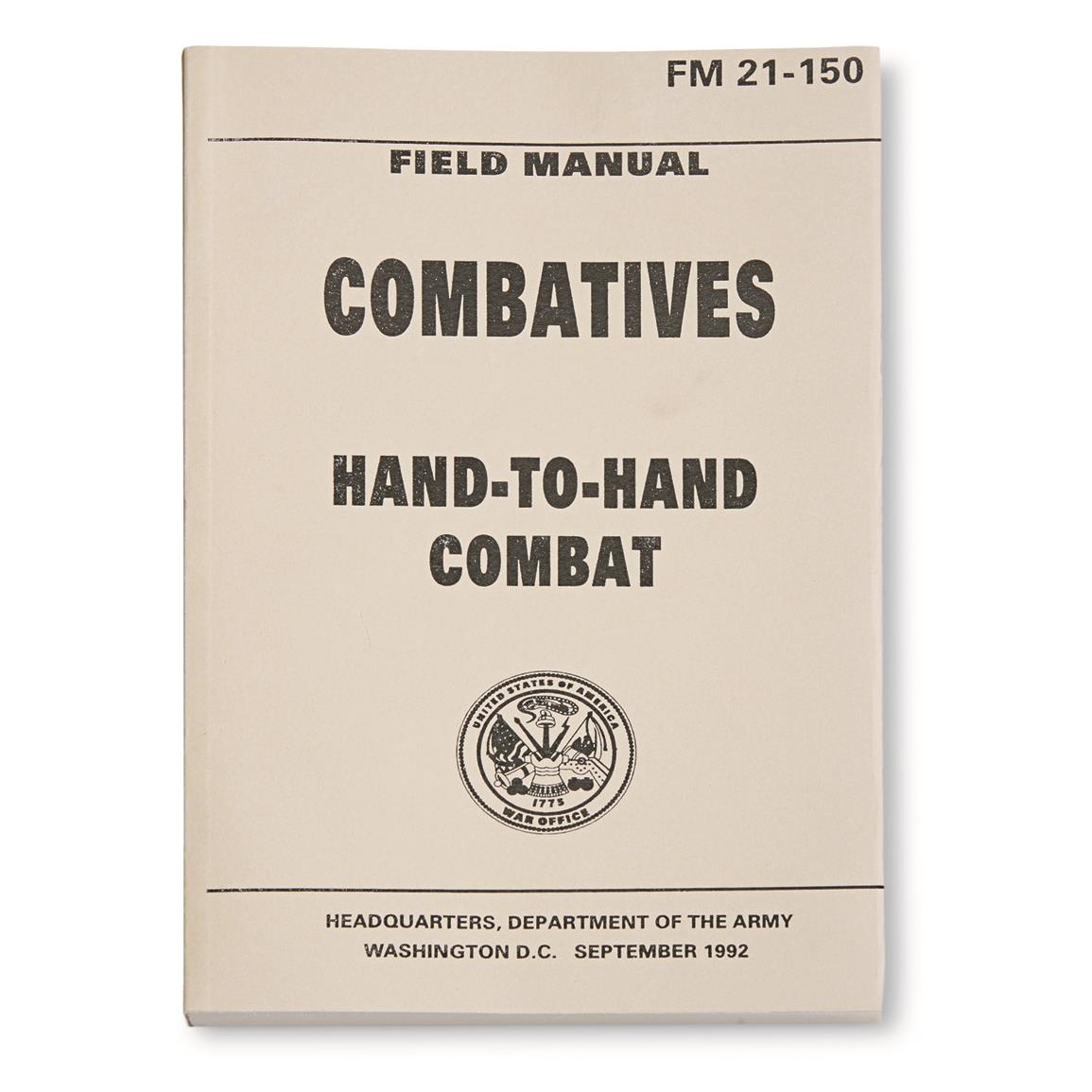 U.S. Military Surplus Hand-to-Hand Combat Manual, New