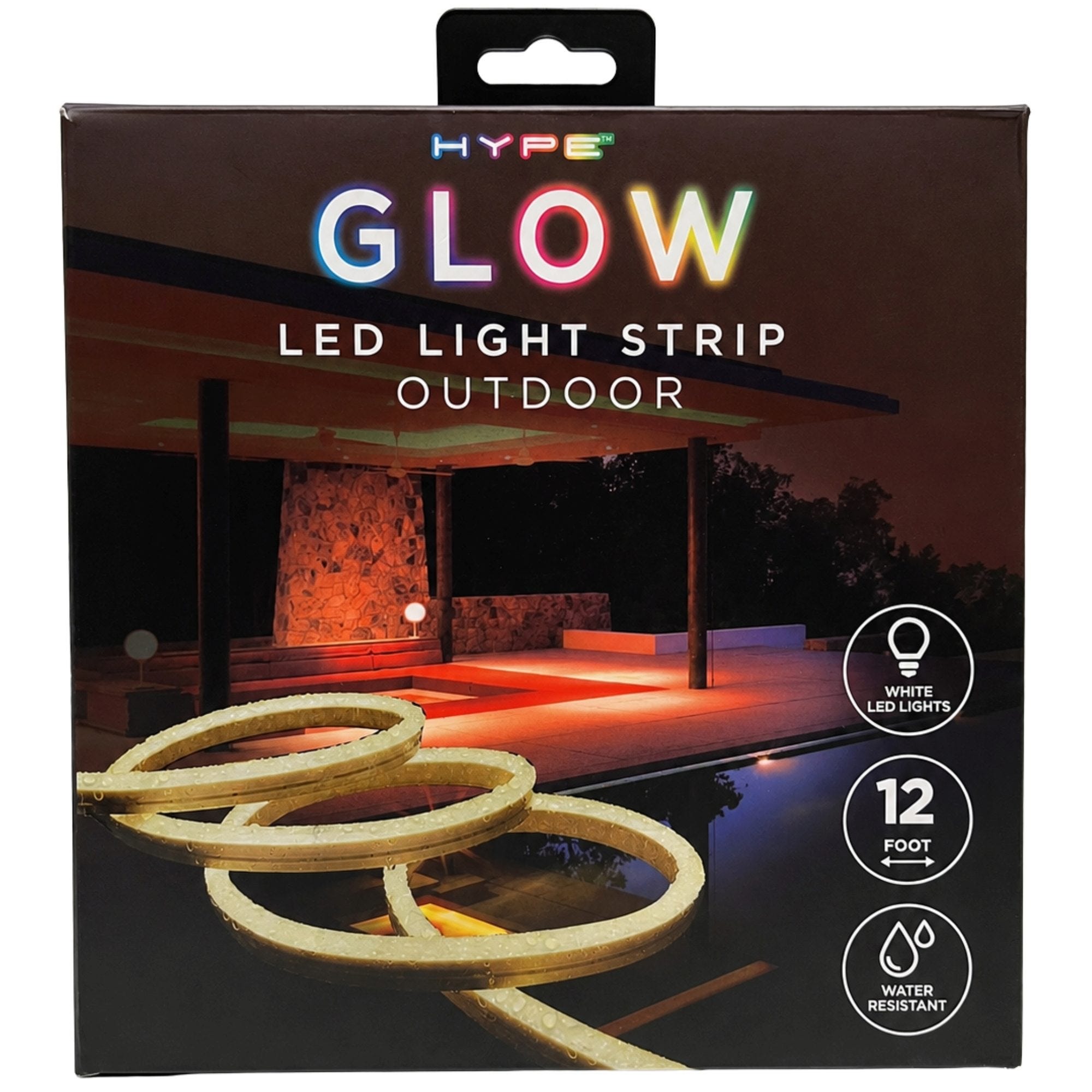 HYPE Glow 12 Foot Outdoor LED Light Strip (pack of 6)