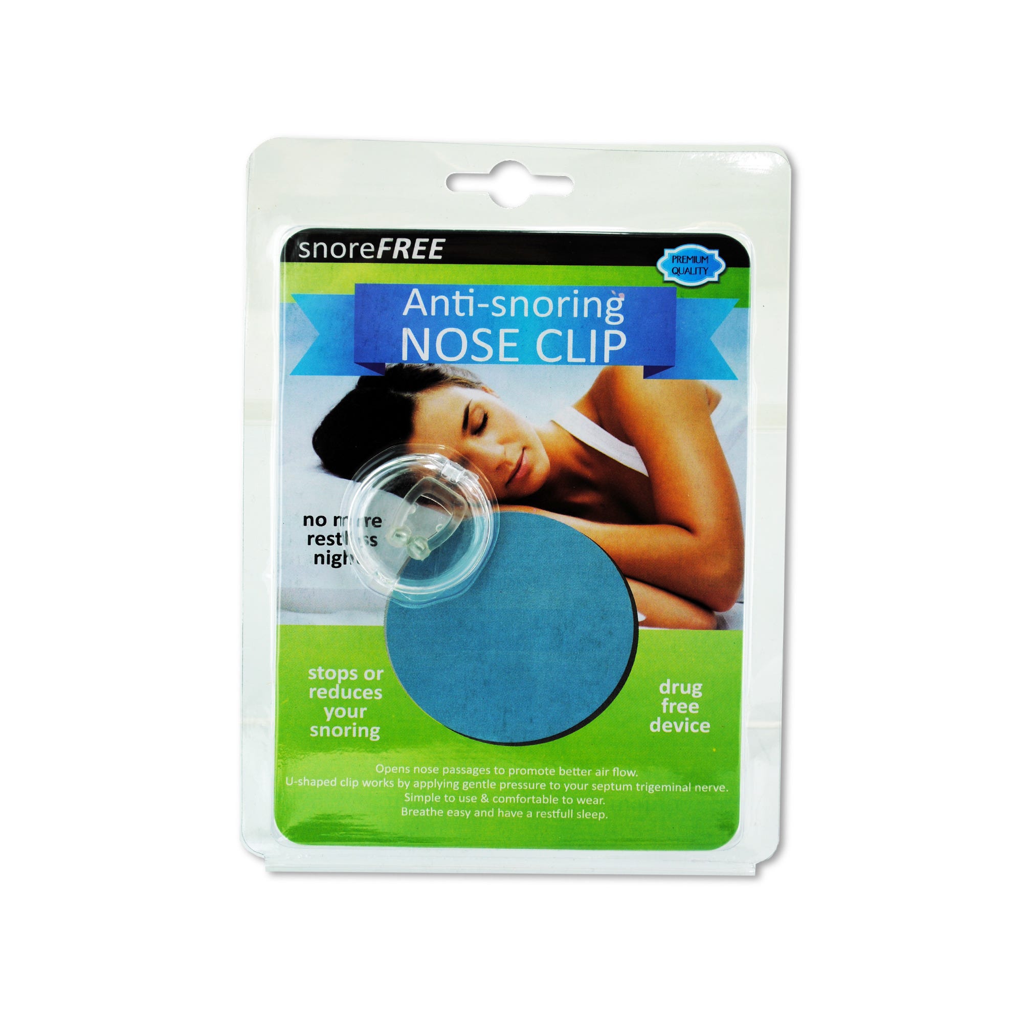 Bulk 24-Pack: Anti-Snoring Nose Clip