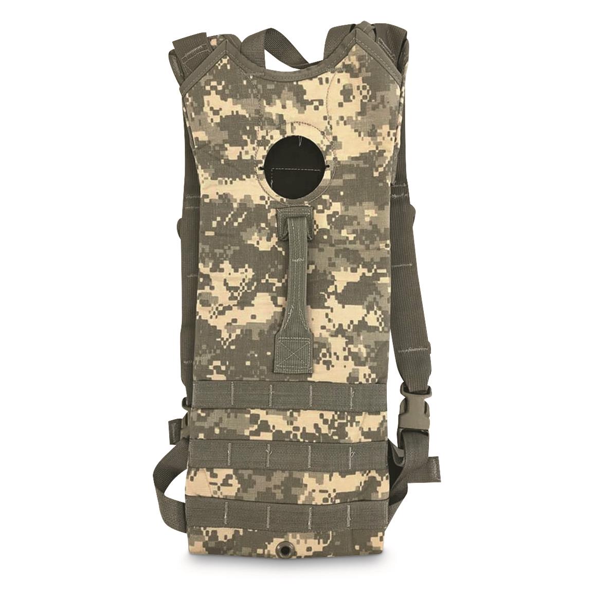 U.S. Military Surplus MOLLE II 3L Hydration Carrier, New — ACU