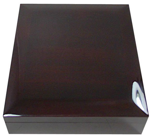 Oversized NGC Slab Box with Dome Lid and Piano Finish