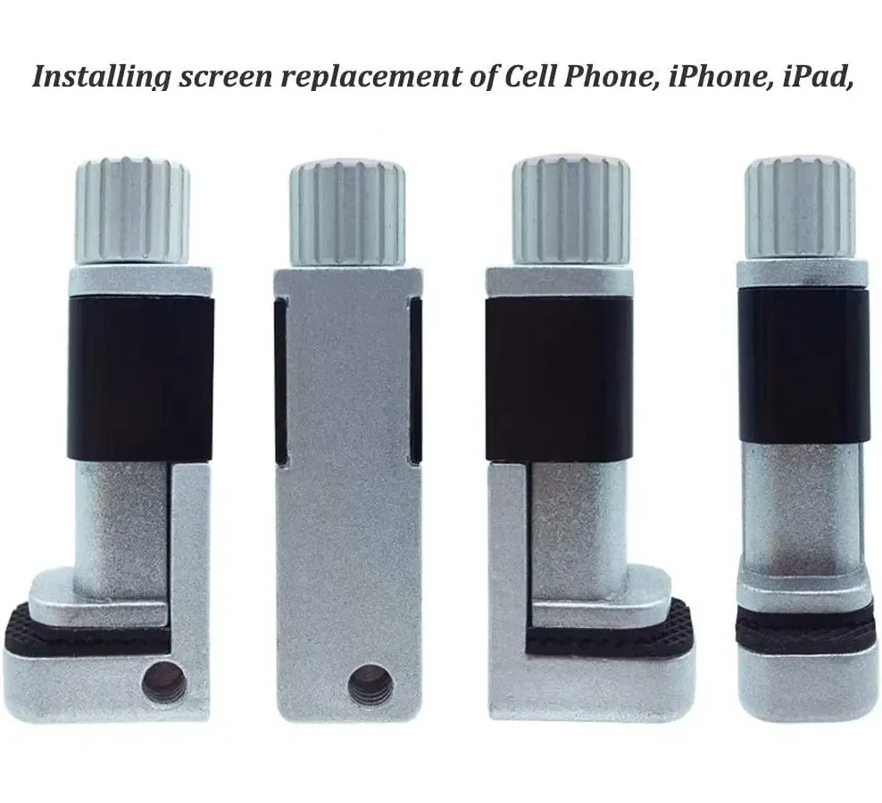 Phone screen repair clamps with screw adjustment, set of 4 — representative supplier photograph