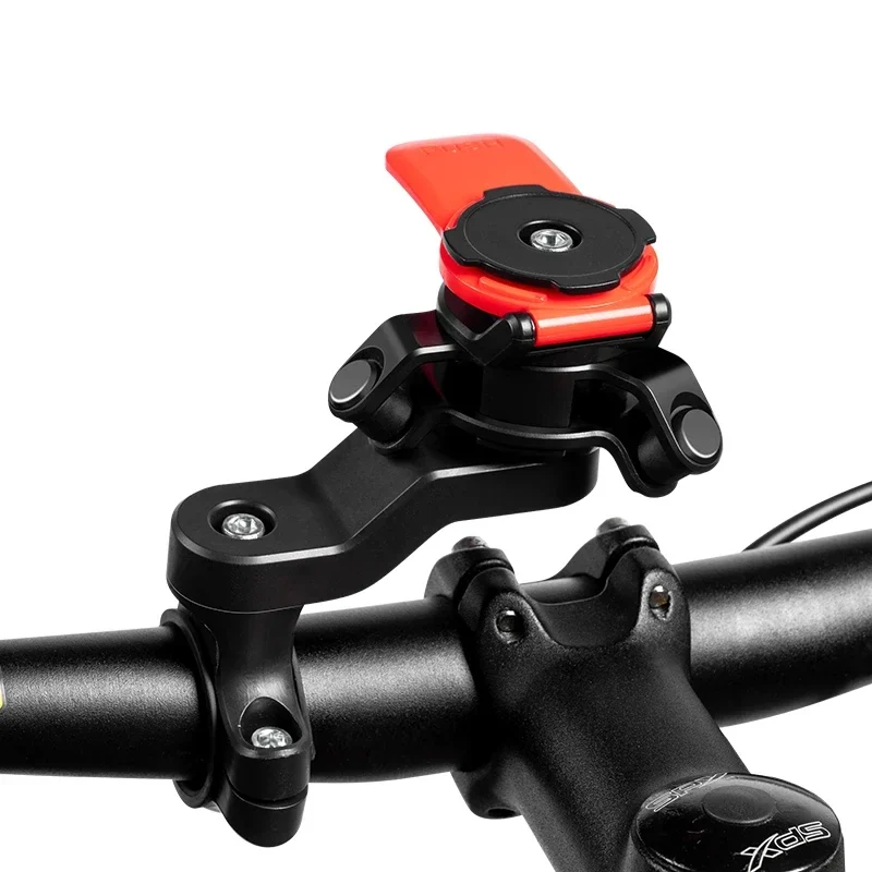 Twist-lock phone mount for bicycle and motorcycle handlebars, with vibration damper — representative supplier photograph