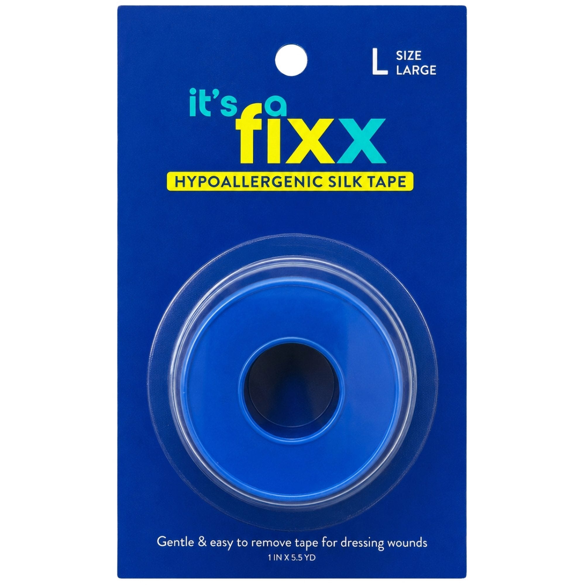 Bulk 37-Pack: It’s a Fixx Large Hypoallergenic Silk Tape for Dressing Wounds