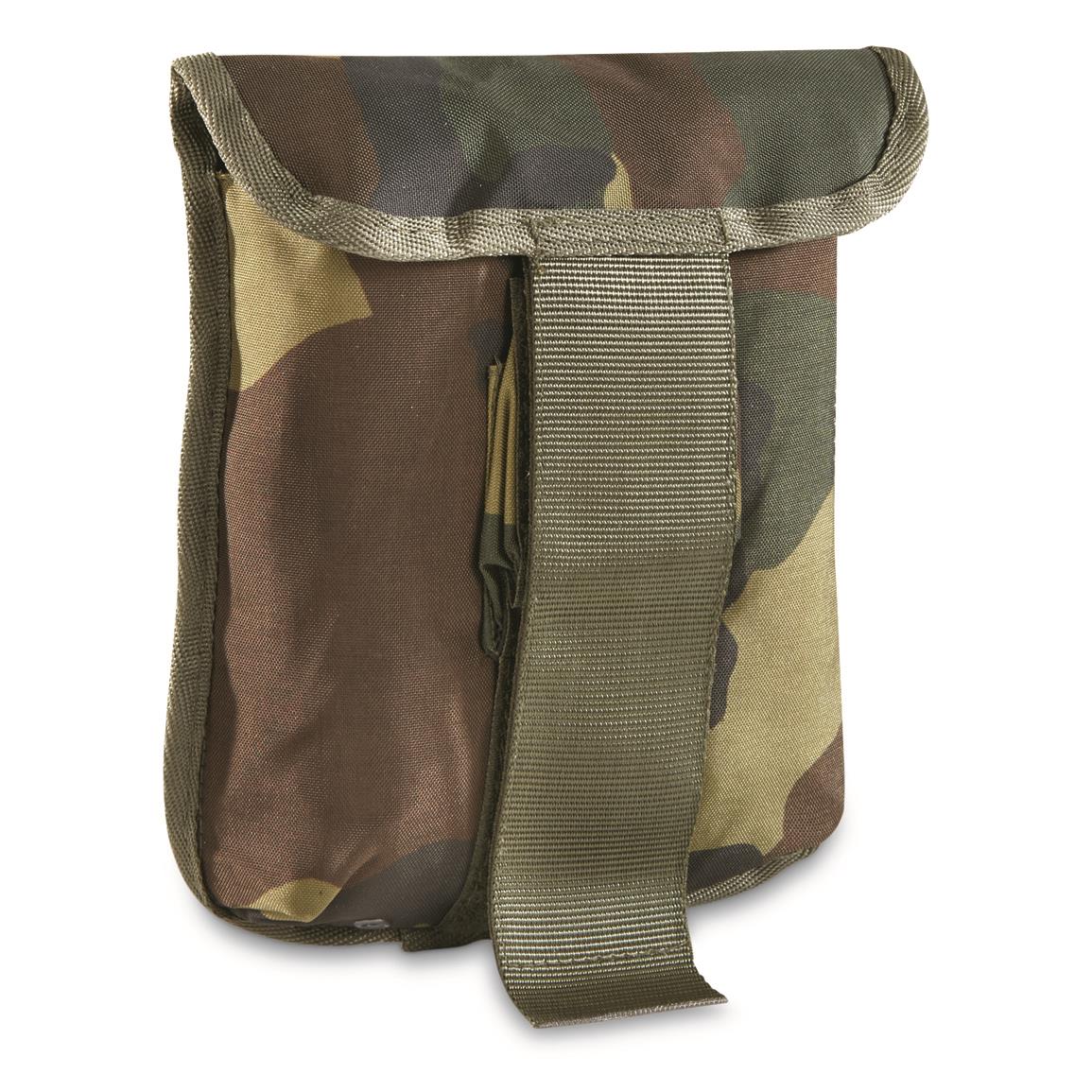Italian Military Surplus Double Mag Pouches, 6 pack, Like New