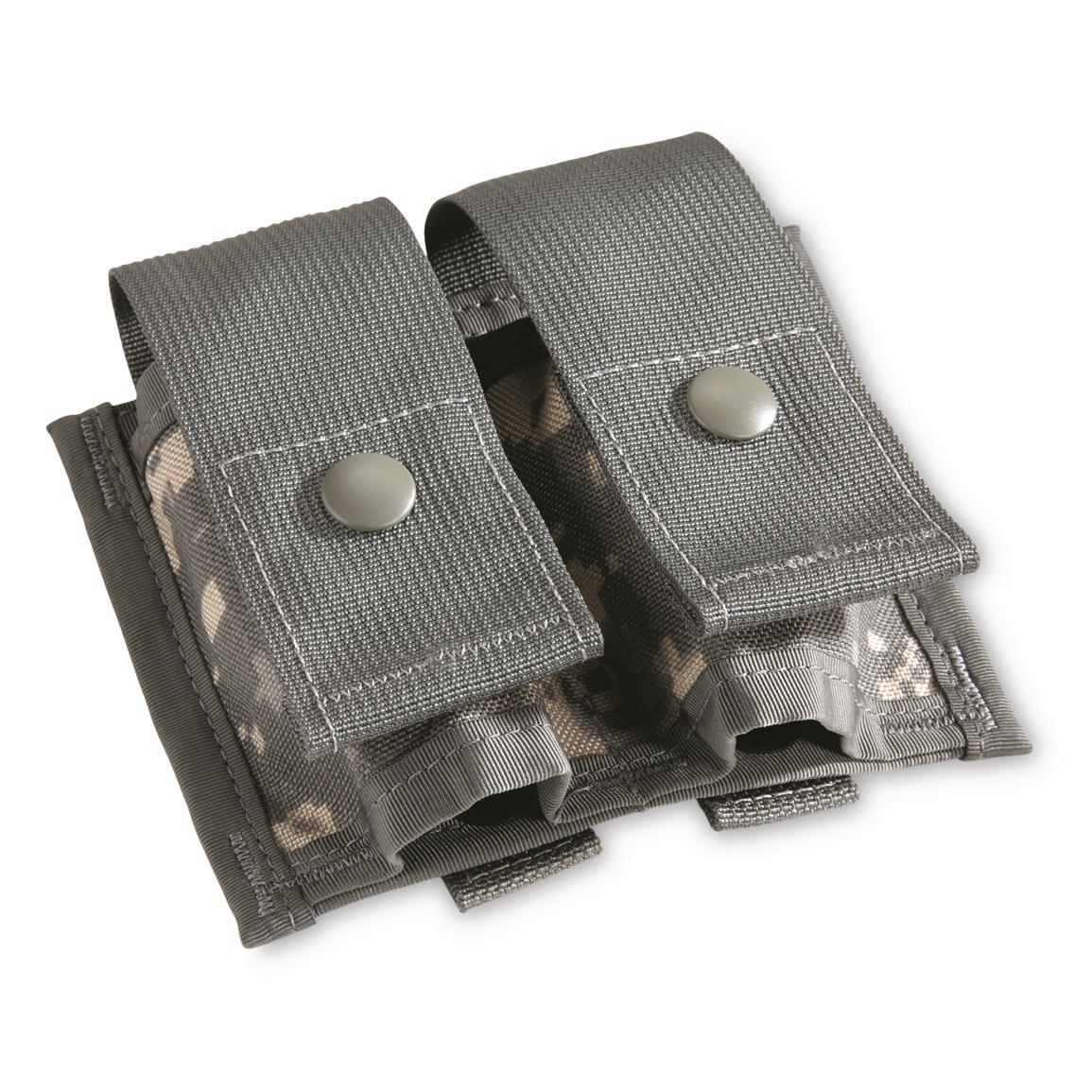 U.S. Military Surplus 40mm Double Pouch, New
